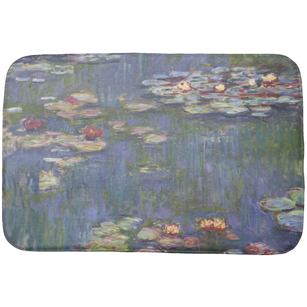 Custom Water Lilies by Claude Monet Dish Drying Mat