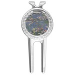Water Lilies by Claude Monet Golf Divot Tool & Ball Marker