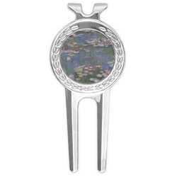 Water Lilies by Claude Monet Golf Divot Tool & Ball Marker