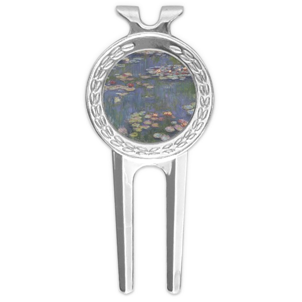 Custom Water Lilies by Claude Monet Golf Divot Tool & Ball Marker