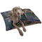 Water Lilies by Claude Monet Dog Bed - Large LIFESTYLE