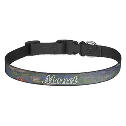 Water Lilies by Claude Monet Dog Collar
