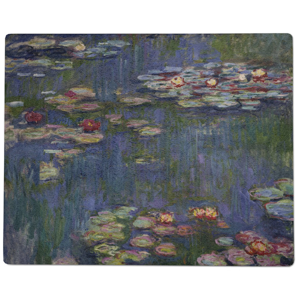 Water Lilies by Claude Monet Dog Food Mat - Large without Bowls