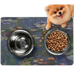 Water Lilies by Claude Monet Dog Food Mat - Small