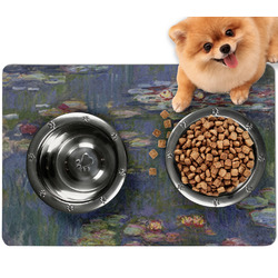 Water Lilies by Claude Monet Dog Food Mat - Small