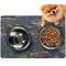 Water Lilies by Claude Monet Dog Food Mat - Small LIFESTYLE