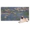 Water Lilies by Claude Monet Dog Towel