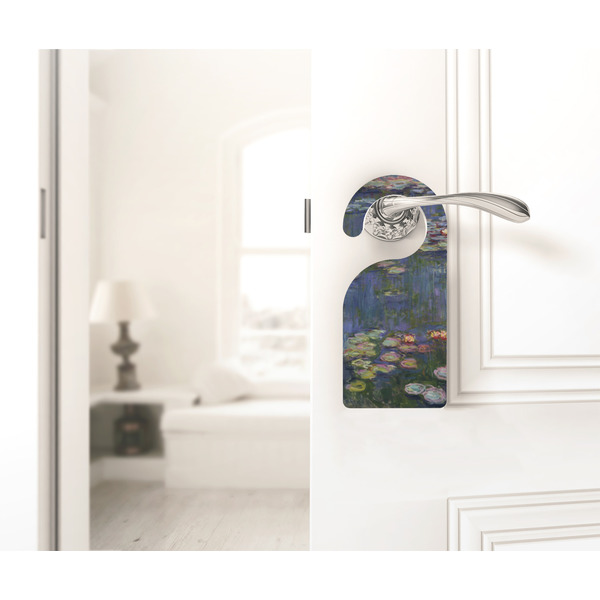 Water Lilies by Claude Monet Door Hanger - LIFESTYLE
