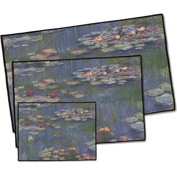 Water Lilies by Claude Monet Door Mats - PARENT MAIN