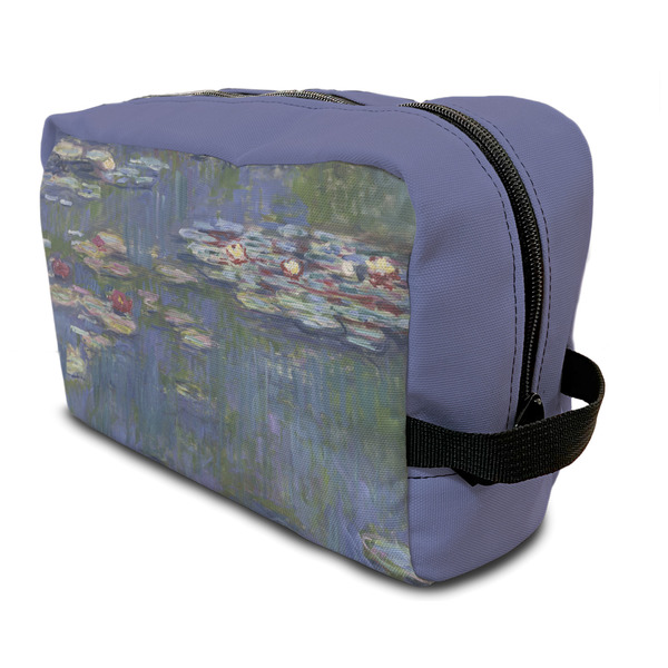 Custom Water Lilies by Claude Monet Toiletry Bag / Dopp Kit