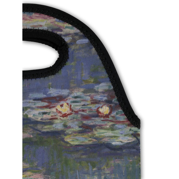 Water Lilies by Claude Monet Double Wine Tote - Detail 1 (new)