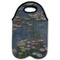 Water Lilies by Claude Monet Double Wine Tote - Flat (new)