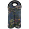 Water Lilies by Claude Monet Double Wine Tote - Front (new)