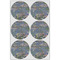 Water Lilies by Claude Monet Drink Topper - Large - Set of 6