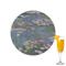 Water Lilies by Claude Monet Printed Drink Topper - 2.15"