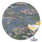 Water Lilies by Claude Monet Drink Topper - XLarge - Single with Drink
