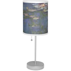 Water Lilies by Claude Monet 7" Drum Lamp with Shade