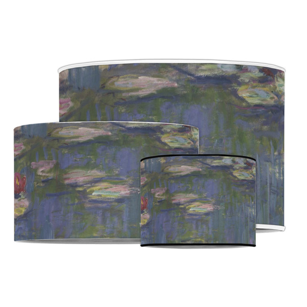 Water Lilies by Claude Monet Drum Lampshades - MAIN