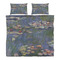 Water Lilies by Claude Monet Duvet Cover Set - King - Alt Approval