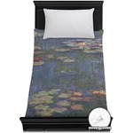 Water Lilies by Claude Monet Duvet Cover - Twin