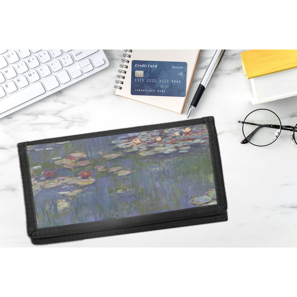 Water Lilies by Claude Monet DyeTrans Checkbook Cover - LIFESTYLE