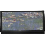 Water Lilies by Claude Monet Canvas Checkbook Cover