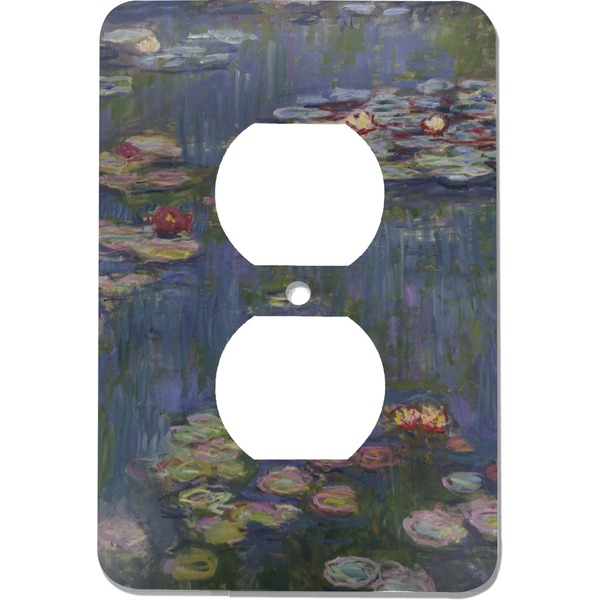 Custom Water Lilies by Claude Monet Electric Outlet Plate