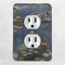 Water Lilies by Claude Monet Electric Outlet Plate - LIFESTYLE