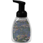 Water Lilies by Claude Monet Foam Soap Bottle - Black