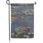 Water Lilies by Claude Monet Garden Flag