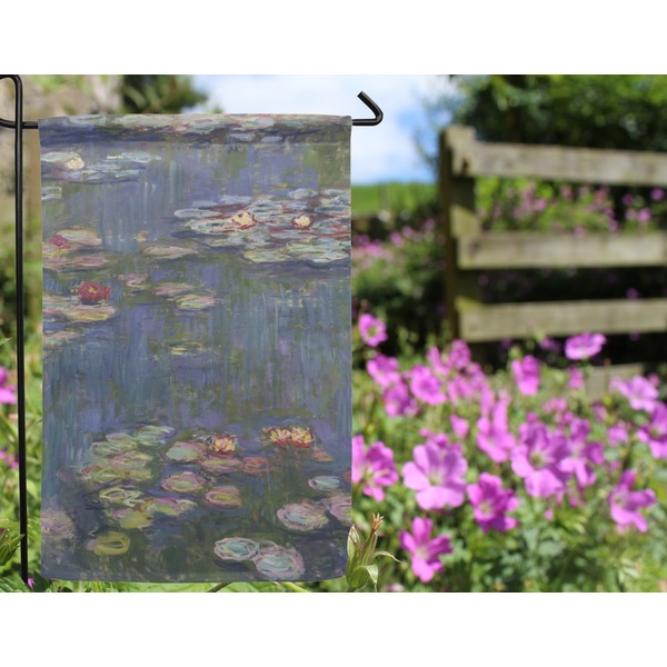 Water Lilies by Claude Monet Garden Flag - Outside In Flowers