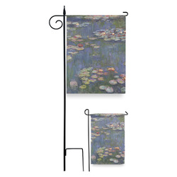 Water Lilies by Claude Monet Garden Flag