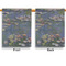 Water Lilies by Claude Monet Garden Flags - Large - Double Sided - APPROVAL