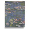 Water Lilies by Claude Monet Garden Flags - Large - Double Sided - BACK