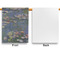 Water Lilies by Claude Monet Garden Flags - Large - Single Sided - APPROVAL