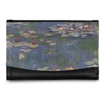 Water Lilies by Claude Monet Genuine Leather Women's Wallet - Small