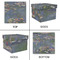 Water Lilies by Claude Monet Gift Boxes with Lid - Canvas Wrapped - Large - Approval