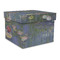 Water Lilies by Claude Monet Gift Boxes with Lid - Canvas Wrapped - Large - Front/Main