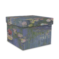 Water Lilies by Claude Monet Gift Box with Lid - Canvas Wrapped - Medium