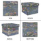 Water Lilies by Claude Monet Gift Boxes with Lid - Canvas Wrapped - Small - Approval