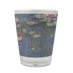 Water Lilies by Claude Monet Glass Shot Glass - 1.5 oz - Set of 4