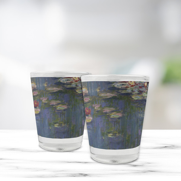 Water Lilies by Claude Monet Glass Shot Glass - Standard - LIFESTYLE