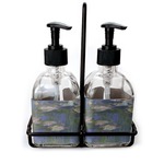 Water Lilies by Claude Monet Glass Soap & Lotion Bottles