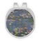 Water Lilies by Claude Monet Golf Ball Marker - Hat Clip - Silver