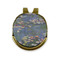 Water Lilies by Claude Monet Golf Ball Marker - Hat Clip - Gold