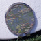 Water Lilies by Claude Monet Golf Ball Marker Hat Clip - Silver - Front
