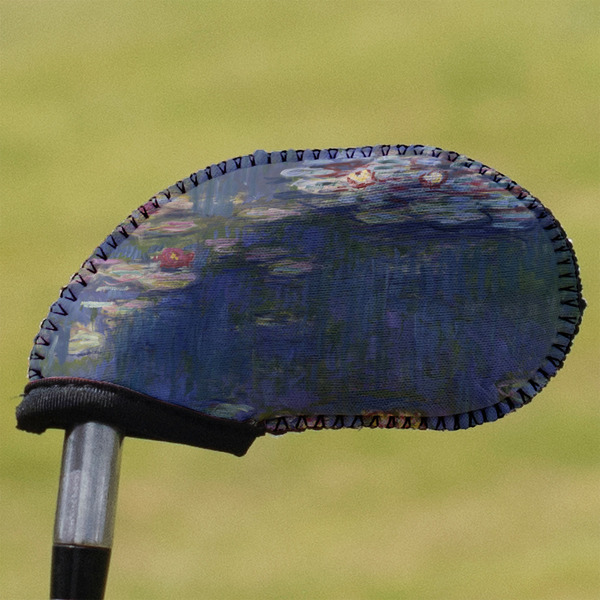 Custom Water Lilies by Claude Monet Golf Club Iron Cover - Single