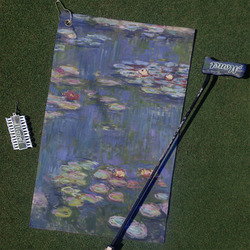 Water Lilies by Claude Monet Golf Towel Gift Set