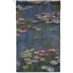Water Lilies by Claude Monet Golf Towel - Poly-Cotton Blend - Small