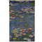 Water Lilies by Claude Monet Golf Towel - Poly-Cotton Blend - Small